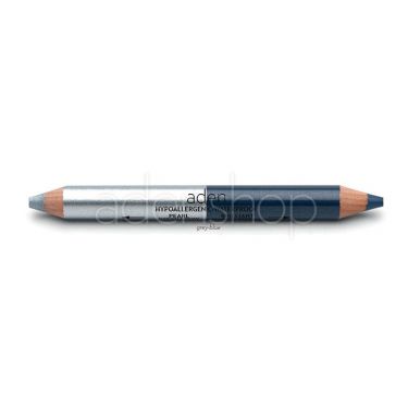 Aden двухцветный карандаш для глаз Grey- Dark Blue 4,11гр