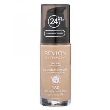 Тональный крем для комбинированной и жирной кожи лица Revlon Colorstay Makeup Combination/Oily Skin (180 Sand Beige)