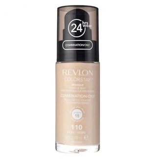 Тональный крем для комбинированной и жирной кожи лица Revlon Colorstay Makeup Combination/Oily Skin (110 Ivory)
